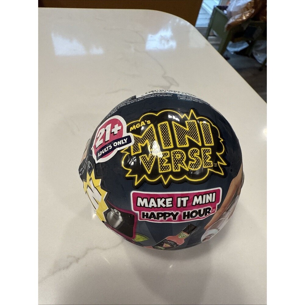 MGA's Miniverse Make It Mini Happy Hour Surprise Mystery Ball RARE 12 To Collect